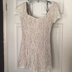 Lace romper